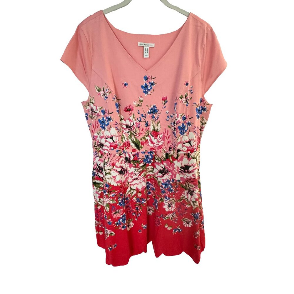Isaac Mizrahi Live! Short Sleeved Dress Size 16 EUC